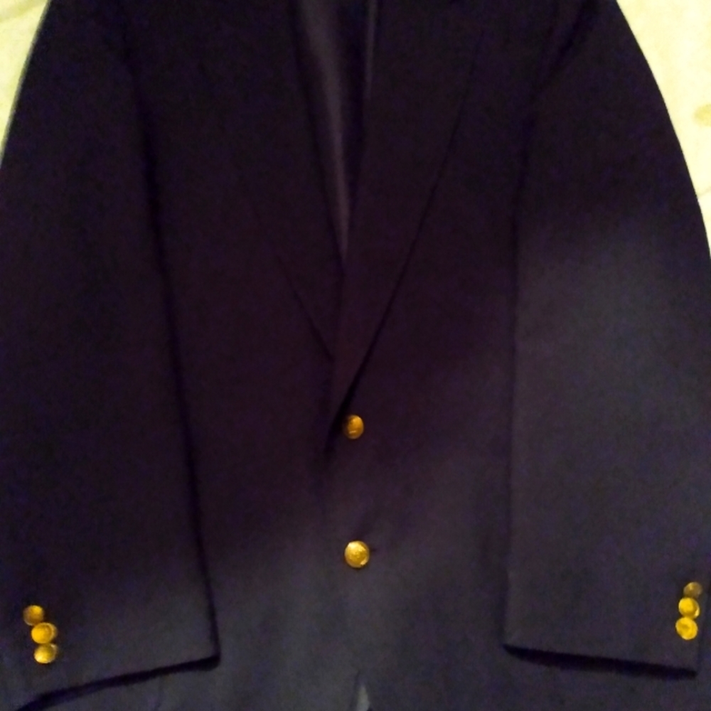 Haggar navy sports coat